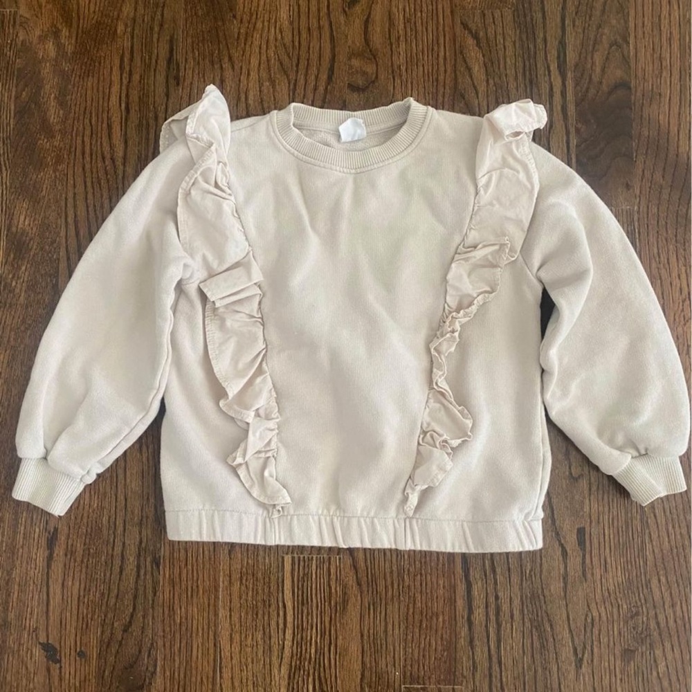 Girls Zara long sleeve top